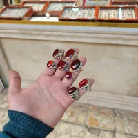 انگشتر عقیق یمن سرخ موجود|بدلیجات|قم, ارم|دیوار