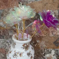 شیشه رز وسرو۳۰ سانت|گل مصنوعی|محمدشهر, ولدآباد|دیوار