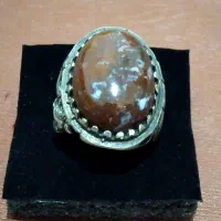 انگشتر جاسپر خوش تراش و انگشتر عقیق کبدی آبدار|جواهرات|سنندج, |دیوار