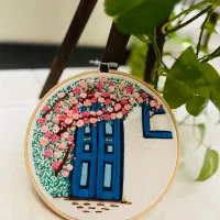 تابلو گلدوزی با دست