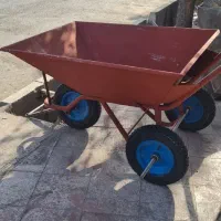 فرغون سه چرخ دامداری|ابزارآلات|قم, قلعه صدری|دیوار