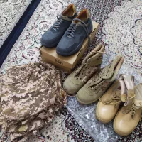 لباس نظامی و پوتین