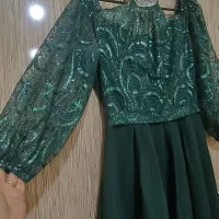 لباس مجلسی سبز|لباس|امیدیه, |دیوار