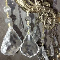 لوستر کنارسالنی برنج|لوستر و چراغ آویز|ری, حمزهآباد|دیوار