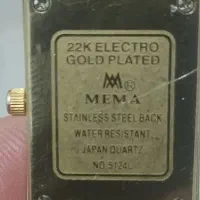 ساعت ست مما اصل ژاپن MEMA طلایی