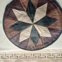 ۳ صندلی چرمی کوسنی ترکیه ای و استفاده نشده