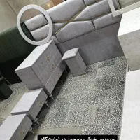 سرویس خواب تمام پارچه ای /چستر دوزی آکبند /|تخت و سرویس خواب|ارومیه, |دیوار