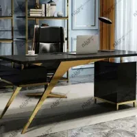 مبلمان اداری مدرن میز مدیریت اسپرت فلزی