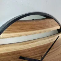 ساعت دیواری چوبی روستیک|ساعت دیواری و تزئینی|مشهد, وکیل‌آباد|دیوار