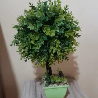 برگ مصنوعی با گلدون