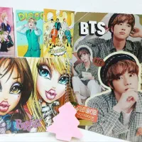 دفتر بی تی اس برچسب بی تی اس نوت برگ