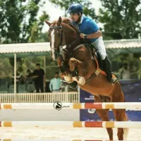 کارآموز علاقه مند به سوارکاری