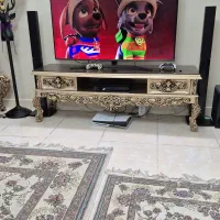 میزتلویزیون تمام چوب راش گرجستان