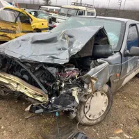 پژو 93 تصادفی