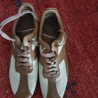 کفش گوچی Gucci اورجینال از فرانسه کتونی کرم