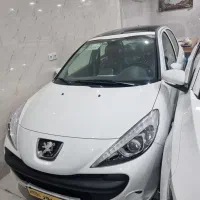 فروش خودرو ۲۰۷ پانوراما رنگ مشکی و سفید