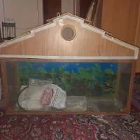 آکواریوم با کلبه