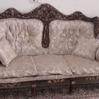 مبل استیل  9 نفره  چوب اصل|مبلمان خانگی و میز عسلی|تهران, افسریه شمالی|دیوار
