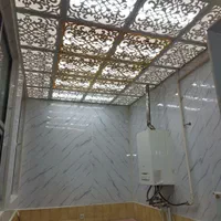 نصاب سقف کاذب تایل پی وی سی کناف ماربل شیت|خدمات پیشه و مهارت|ایلام, |دیوار