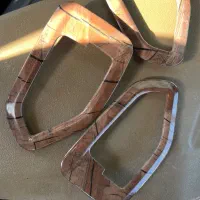 پنل دریچه کولر ۴۰۵ طرح چوب|قطعات یدکی و لوازم جانبی|کنارک, |دیوار