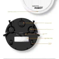 مینی جارو هوشمند شارژی|جاروبرقی، جارو شارژی، بخارشو|بوکان, |دیوار