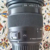 لنز 17-70 سیگما مانت کانن|دوربین عکاسی و فیلمبرداری|باوی, |دیوار