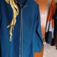 تاپ مشکی و مانتو مجلسی|لباس|رودسر, |دیوار