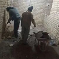 کاشی کاری سیمان کاری تخریب لکه گیری|خدمات پیشه و مهارت|قم, زنبیل آباد|دیوار