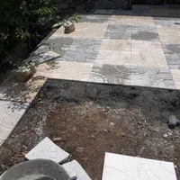 سیمان کاری موزاییک دیوار چینی