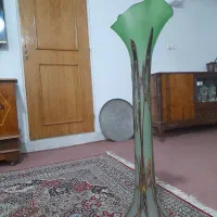 گلدان کنار سالنی قدیمی کار دست|کلکسیون اشیاء عتیقه|قم, آزادگان|دیوار