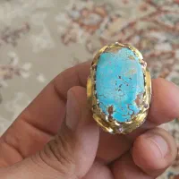 انگشتر فیروزه نشابور اصل دست ساز|جواهرات|فلاورجان, |دیوار