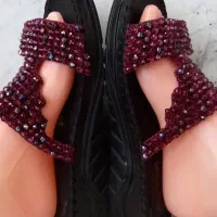 بافت دمپایی زنانه و مردانه..قیمت زنانه ۵۰۰