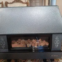 بخاری طرح شومینه|بخاری، هیتر، شومینه|سهند, |دیوار