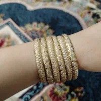 النگو طلا و پلاک نو