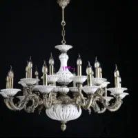 لوستر طلا|لوستر و چراغ آویز|خرم‌آباد, |دیوار