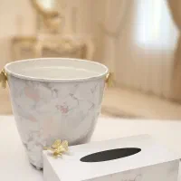 سطل اشغال و جا دستمال ست|صنایع دستی و سایر لوازم تزئینی|تهران, مظاهری|دیوار