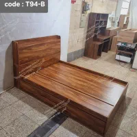 تخت یک ونیم نفره الماس چوب (مدل T94-B)|تخت و سرویس خواب|تهران, اوقاف|دیوار