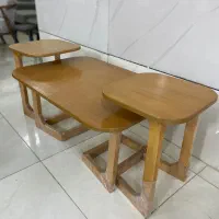 فروش ویژه جلومبلی و عسلی چوب راش