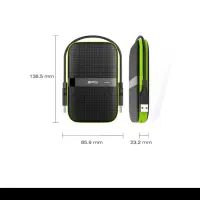 هارد اکسترنال سیلیکون پاور مدل armor a60|قطعات و لوازم جانبی رایانه|فسا, |دیوار