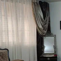 والان پرده مخمل نسکافه ای