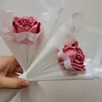 گل روبانی|گل مصنوعی|شاهین دژ, |دیوار