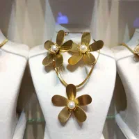 نیم ست استیل با ضمانت رنگ