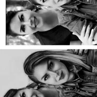 چهره عزیزانت رو با هنرم جاودانه کن (کادو خاص)|تابلو، نقاشی، عکس|همدان, |دیوار