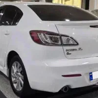 مزدا۳ نیو۸۹سفیدسالمmazda3new