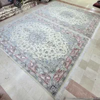 فرش جفت ۹ متری ابریشم طرح علیا تبریز بافت خراسان|فرش|تهران, شیراز|دیوار
