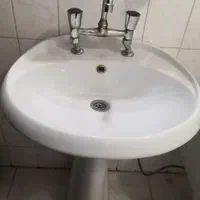 روشویه اندازه 58×50 همراه باشیرآب قهرمان واتصالات|لوازم سرویس بهداشتی|اصفهان, خانه اصفهان|دیوار