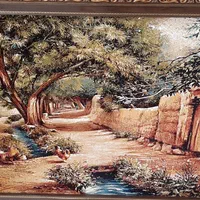تابلو فرش ماشینی سالم کوچه باغ|تابلو فرش|تهران, ائمه اطهار|دیوار