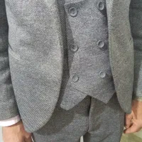 کت و شلوار و ژیلت طرح اسپرت، سایز 48|لباس|چناران, |دیوار