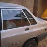 پراید مدل ۸۸ نقره ای متالیک.