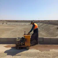 اجراواجاره دستگاه برش آسفالت وبتن کمپکتور وغلطک